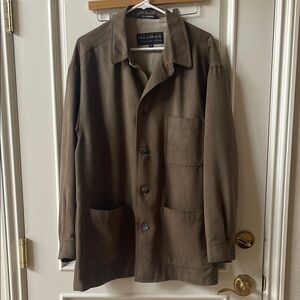 Mac Mor  Lightweight lined Shirt Jacket with Classic Collar
